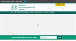 Desktop Screenshot of communitylandtrusts.org.uk